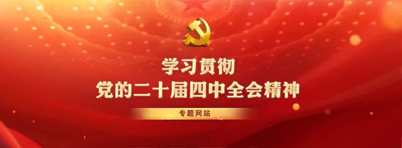 学习贯彻党的二十届四中全会精神专题网站